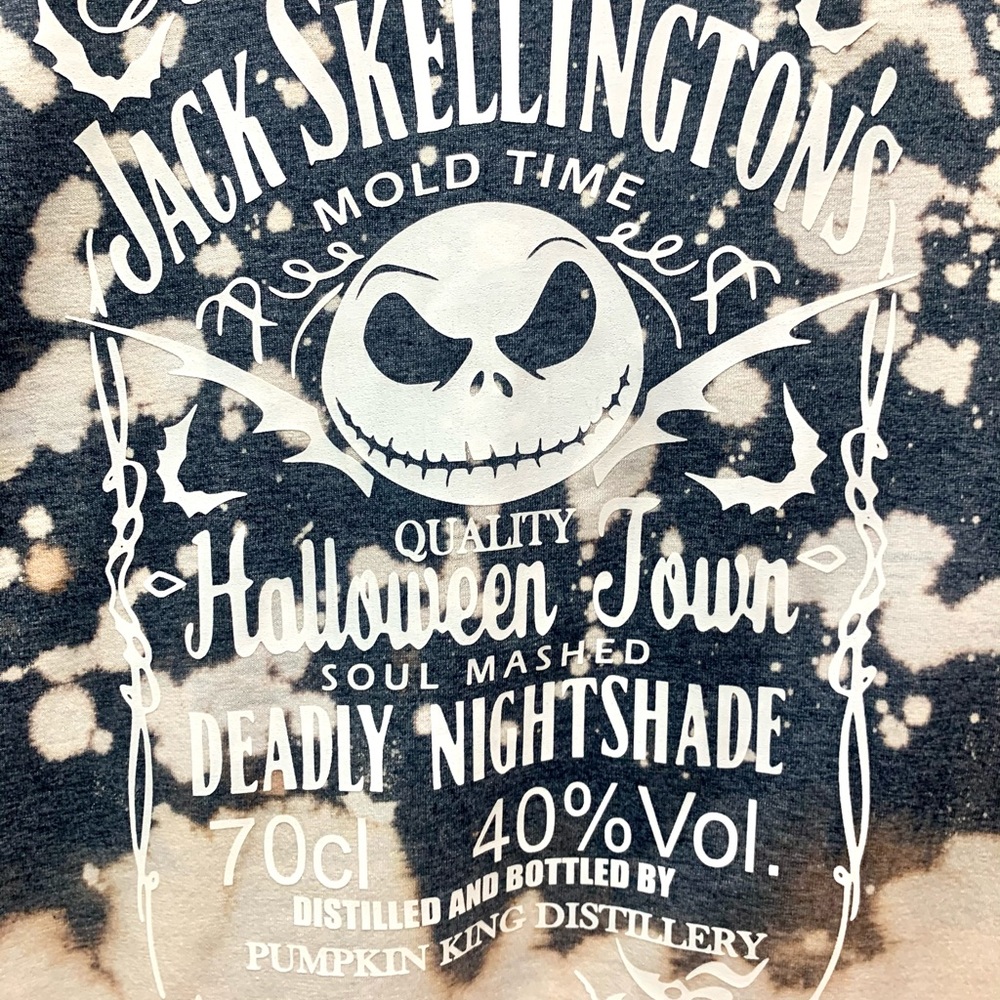 Bleached T-shirt, Halloween